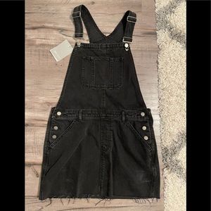Black jeans dress overalls néw ASOS